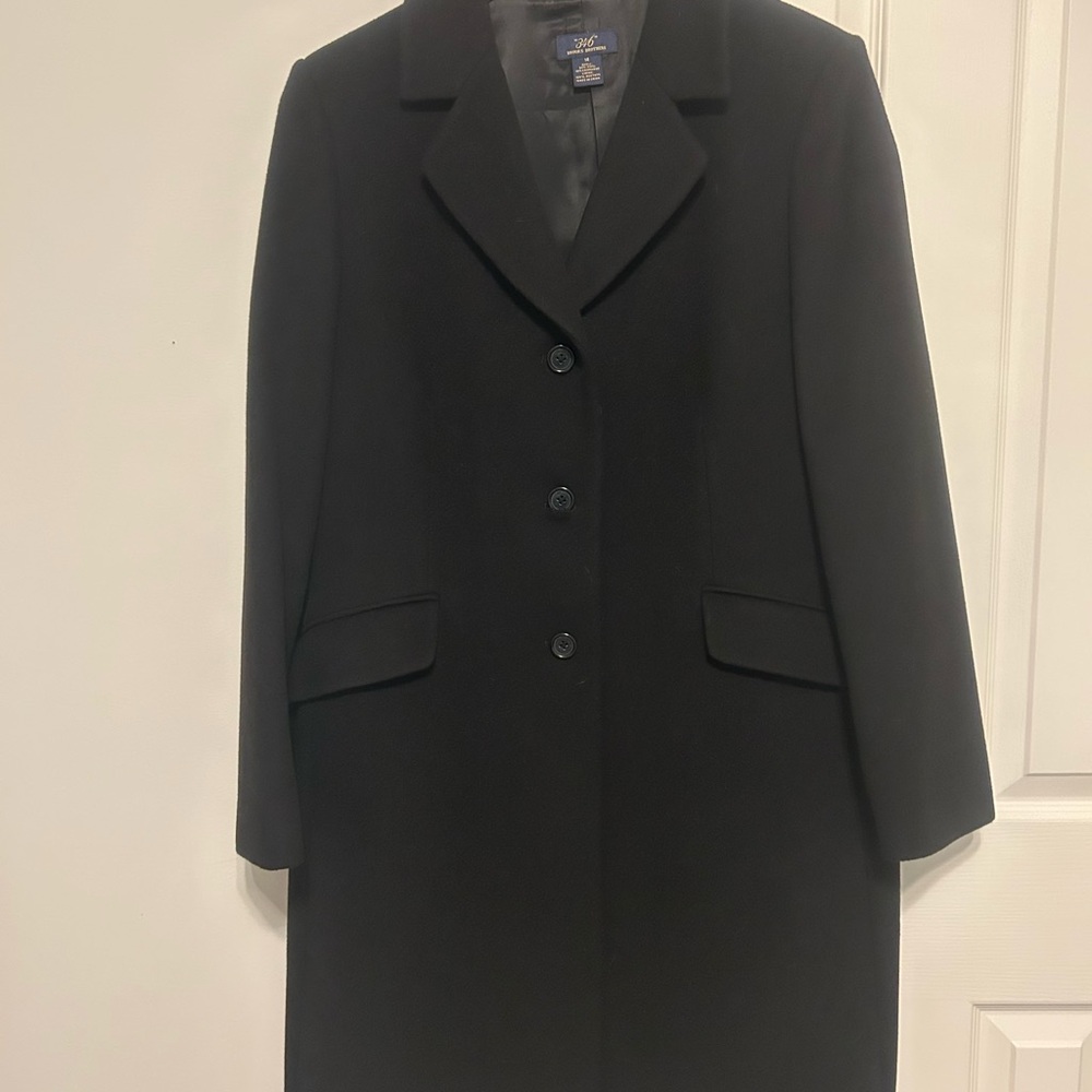 Brooks Brothers Wool Trench